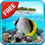 tropical ocean wallpaper lite android application logo